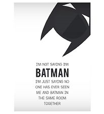 Citatplakat Poster - Plakat - A3 - I 'm nicht sagen I' m Batman