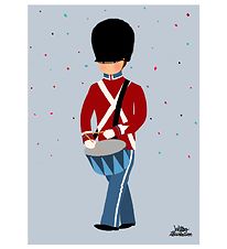 Citatplakat Poster - A3 - Little Guard With Drum