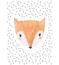 Citatplakat Poster - A3 - Kinderachtig Fox