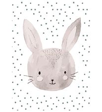 Citatplakat Affisch - A3 - barnslig Rabbit