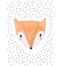 Citatplakat Veggspjald - B2 - Barnalegt Fox