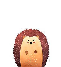 Citatplakat Poster - B2 - Forest Hedgehog