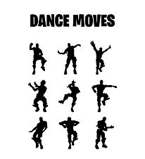 Citatplakat Veggspjald - B2 - Fortnite - Dance Hreyfist