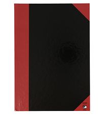 Bantex Notizbuch - Gefttert - B5 - Schwarz/Rot