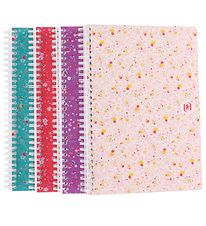 Oxford Carnet - Floral - Lign - B5 - Assorti