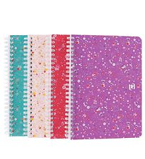 Oxford Carnet - Floral - Carr - A5 - Assorti