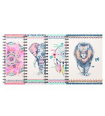 Oxford Minnisbók - 1 Bók - Boho Chic - Fóðrað - B5 - úrval
