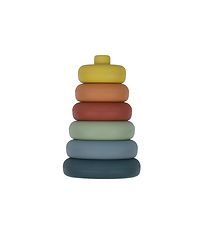 Petit Monkey Tour Empilable - Silicone - Multicolore