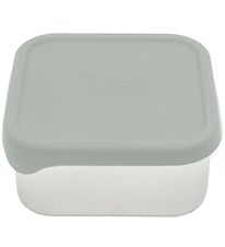 Petit Monkey Bote  Repas - Lucy - Inox Steel - Sage Green