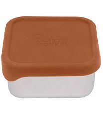 Petit Monkey Lunchbox - Mae - Stainless Steel - Baked Clay