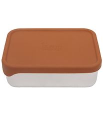 Petit Monkey Lunchbox - Riley - Stainless Steel - Baked Clay