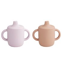 Liewood Cups - 2-Pack - Silicone - Neil - Light Lavender/Rose M