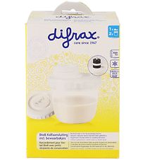 Difrax Opslagcontainer m. Pompaansluiting - 2 stk - 150 ml
