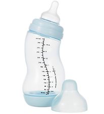 Difrax Feeding Bottle - 310 mL - Wide - Anti Colic - Blue
