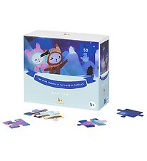 Fabelab Puzzle Game - 50 Bricks - Four Seasons - Winter