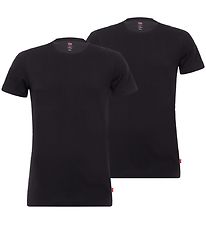 Levis T-skjorte - Crew Neck - 2-pack - Jet Black