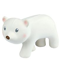 Tikiri Teething Toy - Natural Rubber - Polar Bear