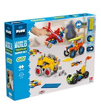 Plus-Plus Go - 800 pcs - Learn To Build Vehicles