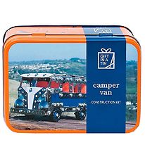 Gift In A Tin Bouwwerf Speelset - Bouwen - Camper Van