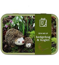 Gift In A Tin Creation Set - Craft - Hedgehog & Hoglet