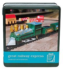 Gift In A Tin Speelset - Leer & Play - Great Railway Express