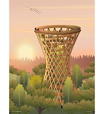 Vissevasse Poster - 30x40 cm - Liningest Tower
