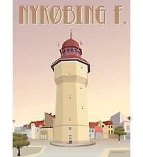 Vissevasse Poster - 30x40 cm - Nykøbing F.