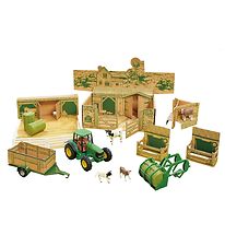 Britains Ensemble de Jeu - 43257 - John Deere - 20 Parties - Far