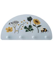 Bloomingville Porte-manteau - 42x21x6cm - Juliana - Bleu - Lotus