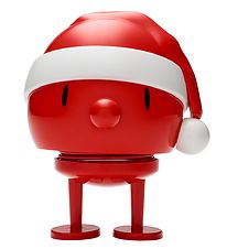 Hoptimist Medium+ Santa Bumble - 10 cm - Rautt