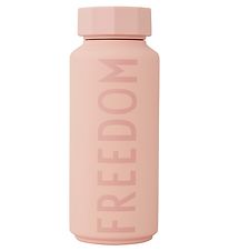 Design Letters Termospullo - Freedom - 500 ml - Vaaleanpunainen