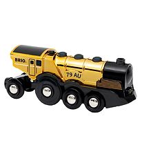 BRIO Action-Lokomotive - batteriebetrieben - Gold 33630