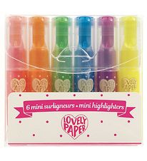 Djeco Markeerstift - 6 st. - Surligneurs Mini fluo