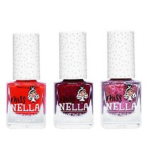 Miss Nella Nail Polish - 3-Pack - Strawberry'n' Cream/Shazam/Jaz