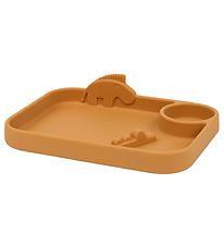 Done By Deer Plate - Silicone - Peekaboo - Deer Friends Must