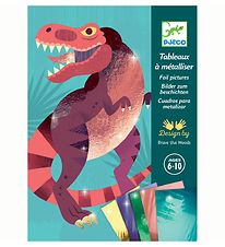 Djeco Kreasæt - Foil Pictures - Jurassic