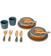 MaMaMeMo Tableware - Wood - Emerald Green