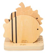 MaMaMeMo Cutting Board Board Set - 5 parts - Wood