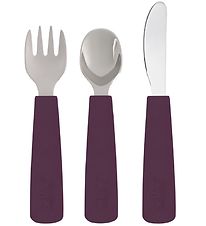 We Might Be Tiny Cutlery - 3 Parts - Plum