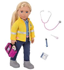 Our Generation Puppe - 46 cm - Kaylin - Krankenwagenfahrer