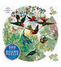 Eeboo Puzzle - 500 Briques - Colibris