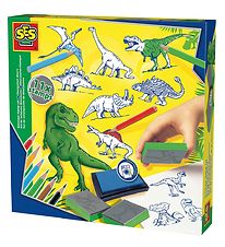 SES Creative Stmpel Set - Dinosaurier