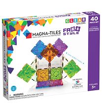 Magna-Tiles Jeu d'aimants - 40 Parties - FreeStyle
