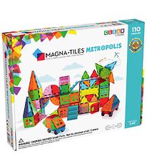 Magna-Tiles Magneettisarja - 110 Osaa - Metropolis