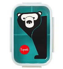 3 Sprouts Lunchbox - Blue w. Bear