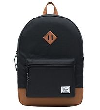 Herschel Bakpoki - Heritage Youth X-Large - Svart/Hnakkur Brown