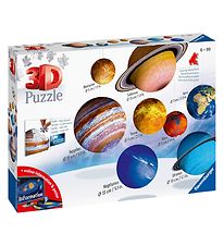 Ravensburger 3D Puzzle Game - 522 Bricks - Solar System