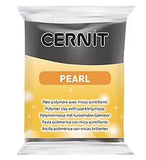 Cernit Polymer Lera - Pearl - Svart