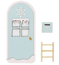 Fabelab Elf Door - Winter Wonderland - Froggy Blue