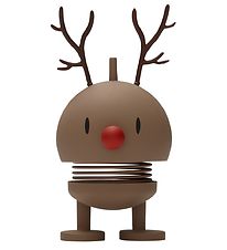 Hoptimist Small Soft Hreindýr Bumble - 9 cm - Choco